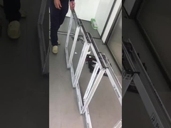 Kitchen Glass Aluminum Alloy Sliding Door Customizable Surface Finished