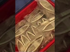 Moon Shape Arc Square Shower Room Glass Door Handle Toilet Bathroom Door Handle