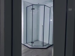 Adjustable Stainless Steel 304 Handle for Shower Room Bathroom Door Frameless and Modern Design